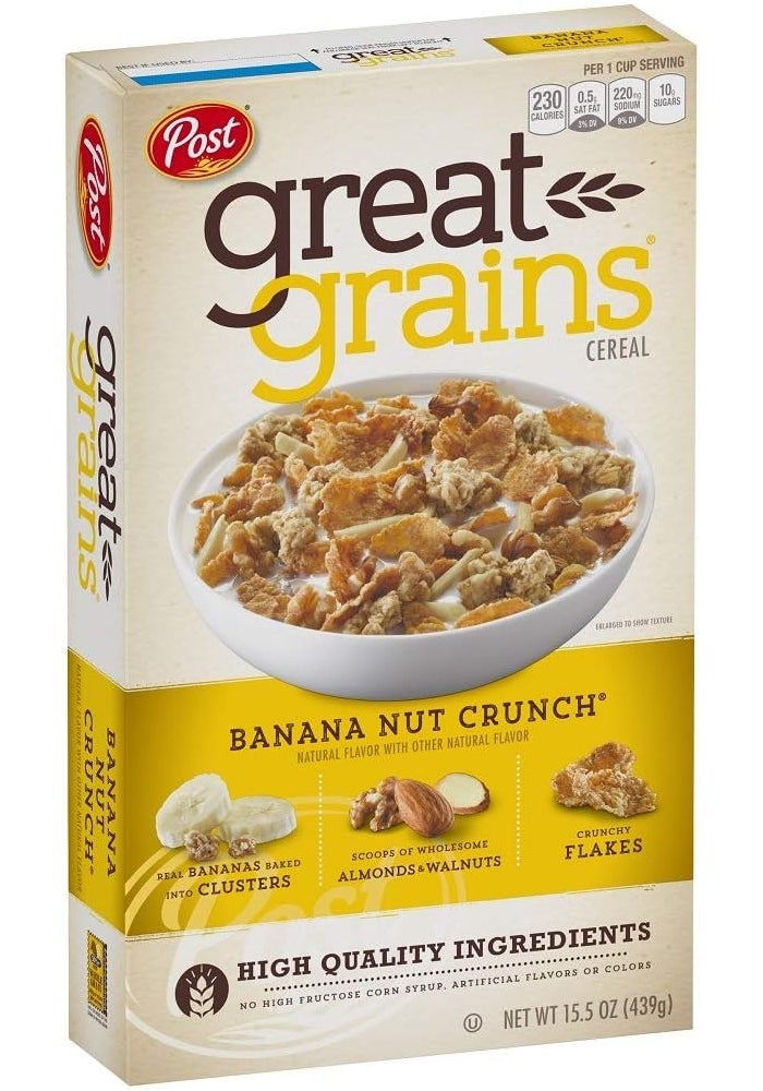 Post Great Grains Banana Nut Crunch Cereal - Image 1